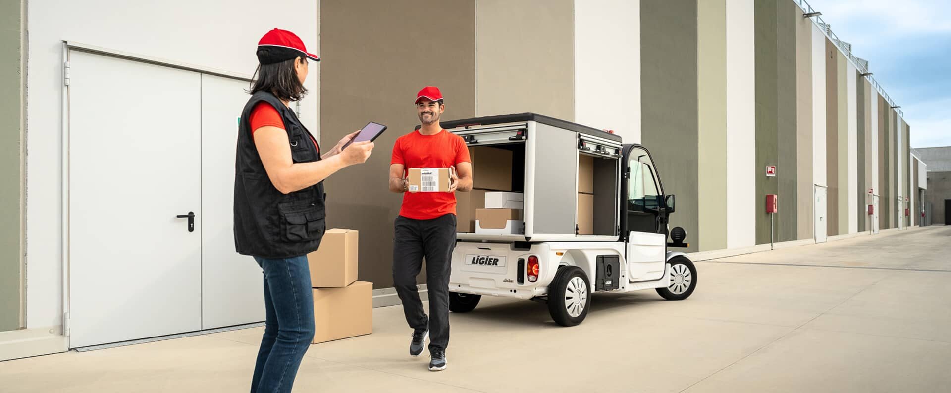 Utilitaire électrique pulse 4 avec et sans permis